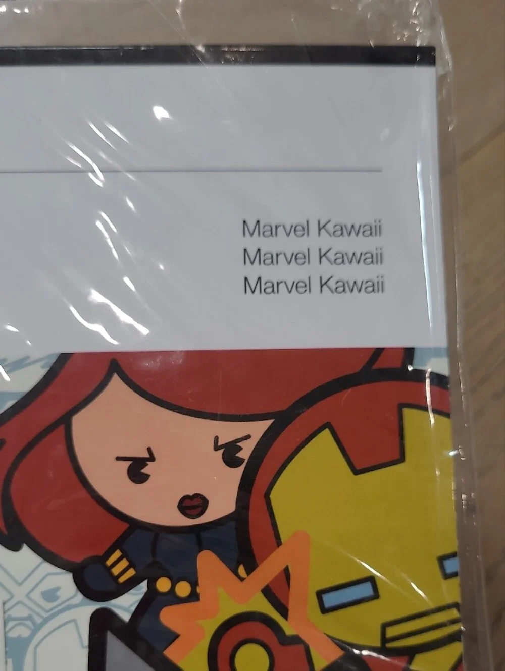 New Cricut Marvel Kawaii Deluxe Paper Pack -12x12 Character Heavy Card Stock